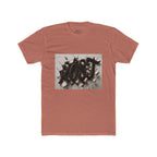 Abstract Black Brushstroke Art T‑Shirt