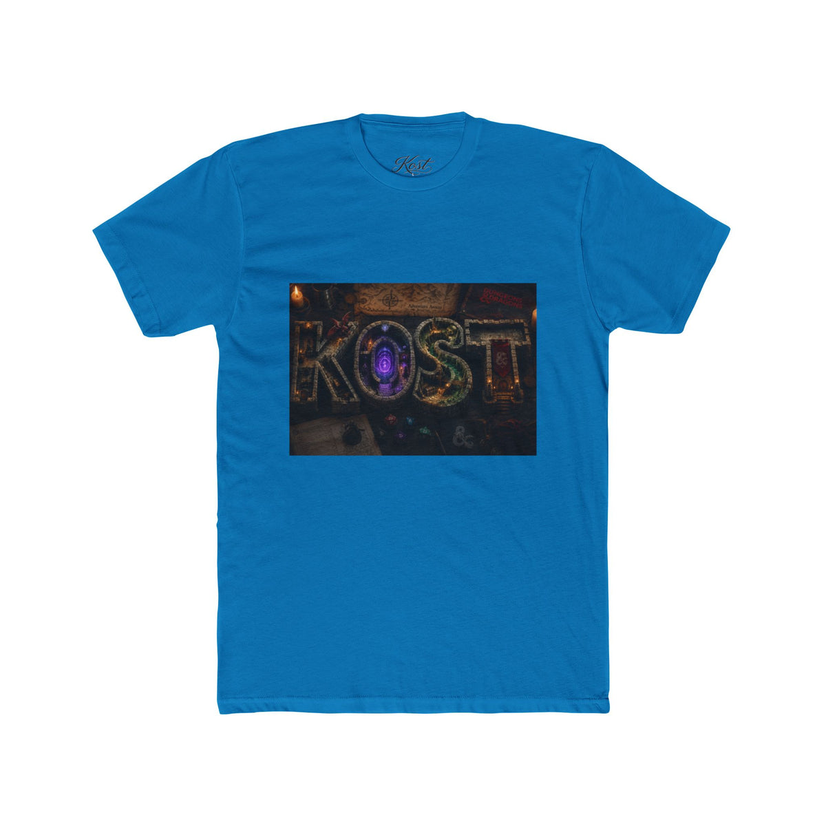 Kost Arcade Logo T‑Shirt — Retro Neon Gaming Crew Tee
