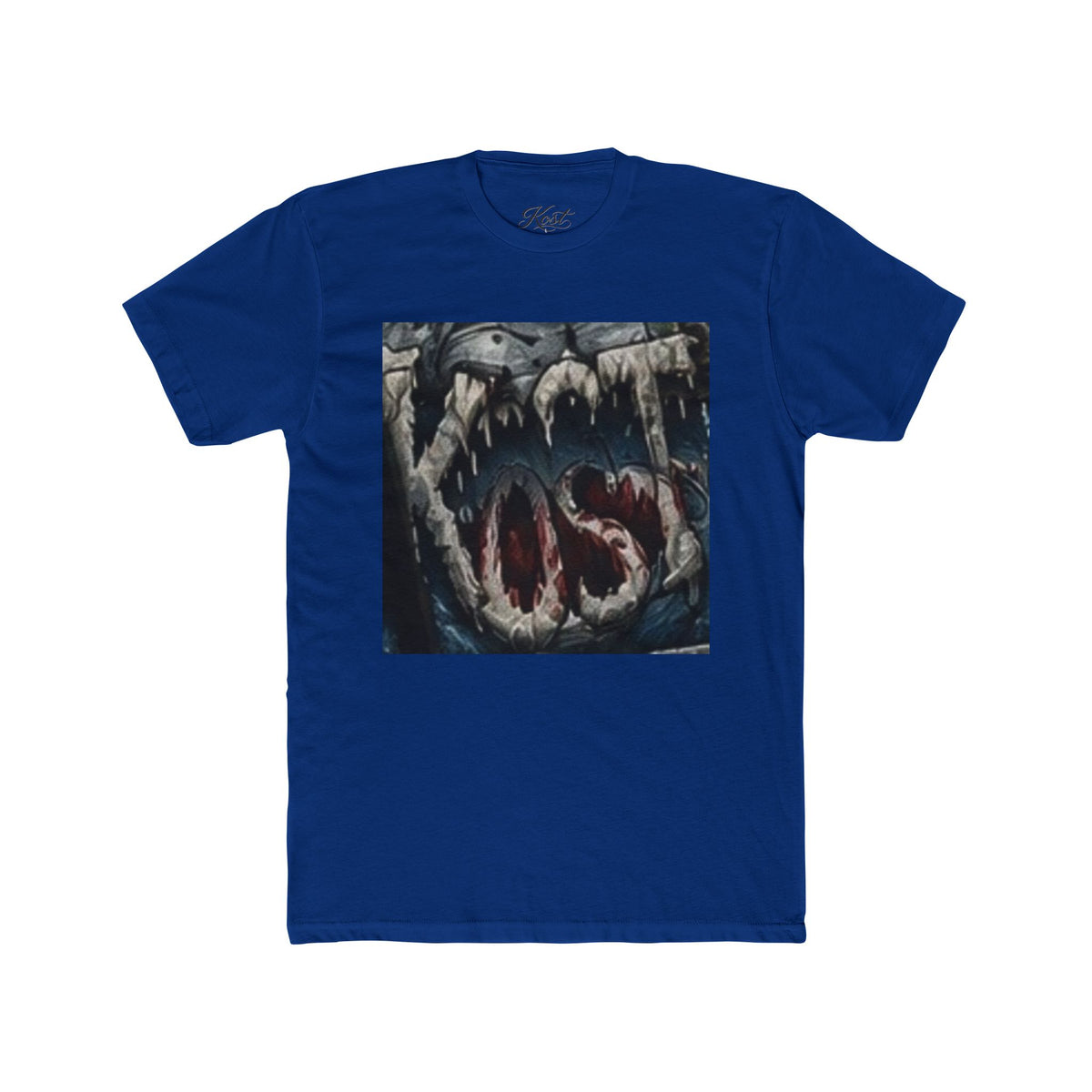 Shark Bite Graphic Tee — 'Lost' Horror Shark Design