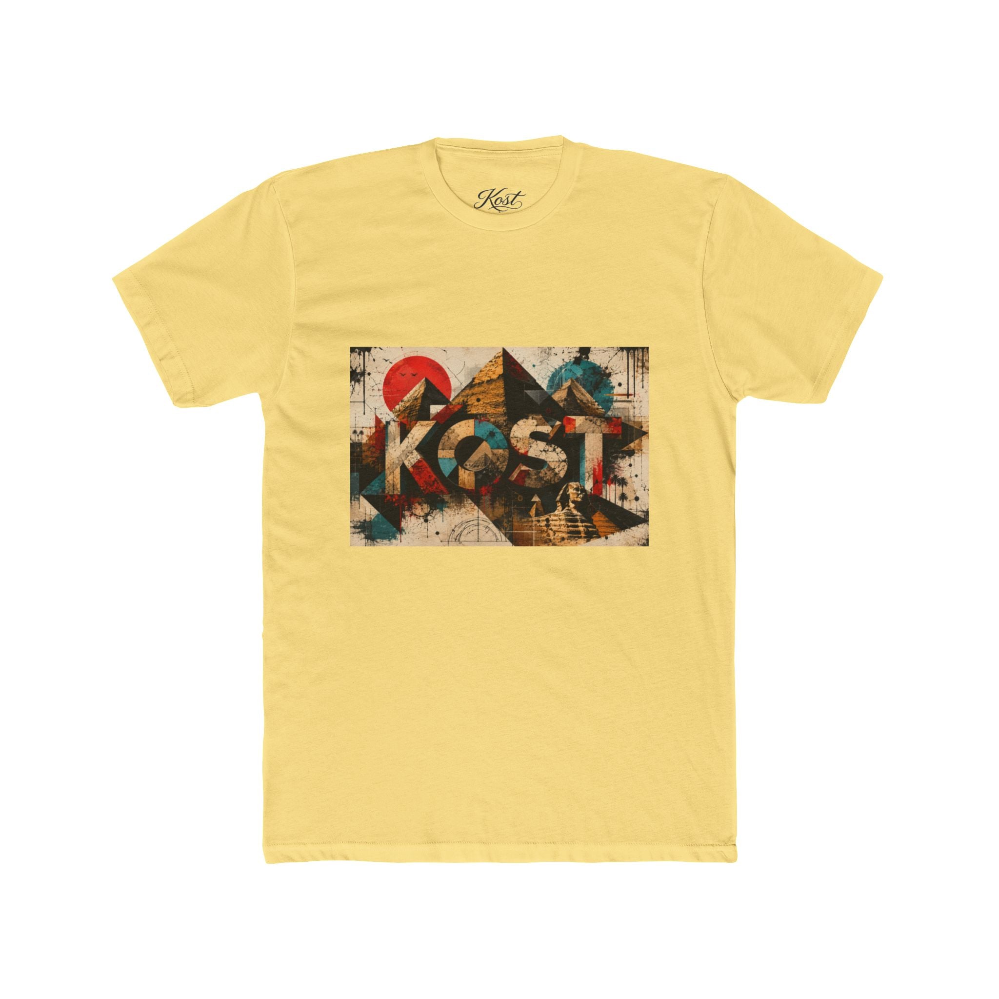 Retro Geometric 'Kost' Graphic Tee