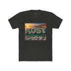 Lost Beach Sunset T‑Shirt — Scenic Ocean Typography Tee
