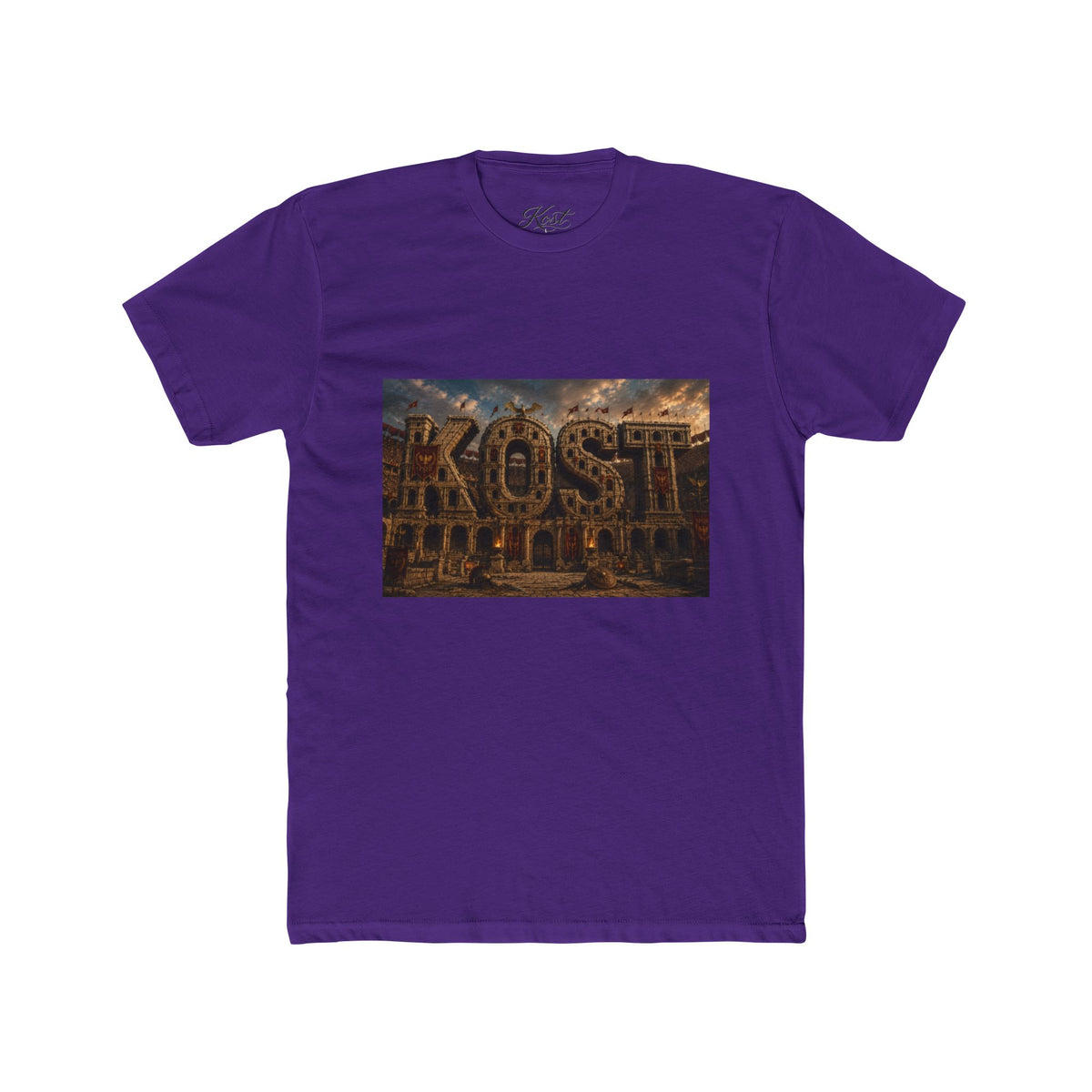 KOST Vintage Neon Sign Tee — Retro Urban Nightlife Graphic T-Shirt