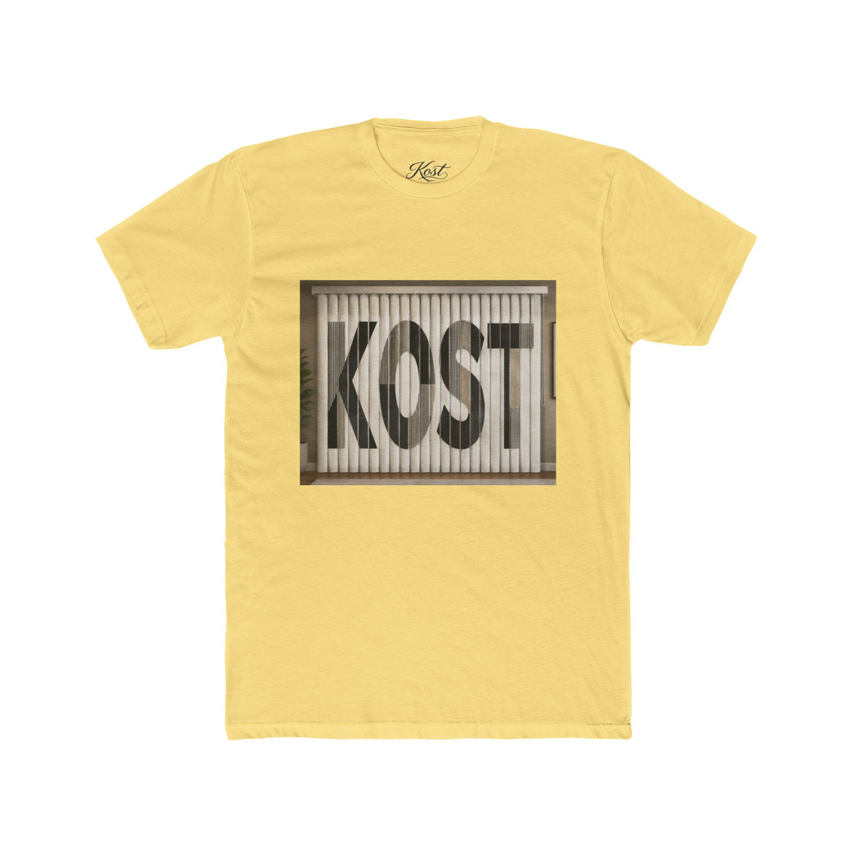 KOST Graphic Tee — Vintage Industrial Logo Cotton T-Shirt