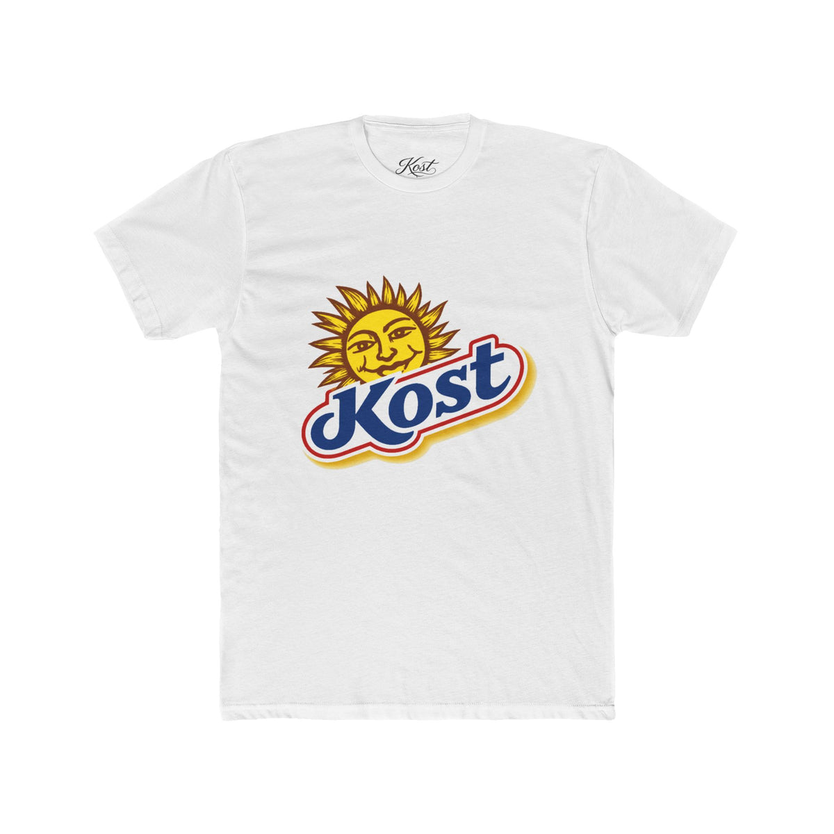 Kost Sun Logo Tee — Retro Sunshine Graphic T-Shirt