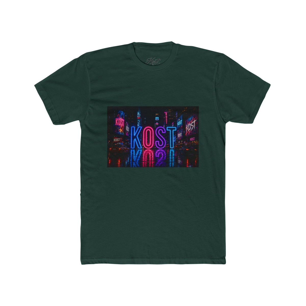 KOST Neon Sign Tee — Retro Neon Graphic T-Shirt