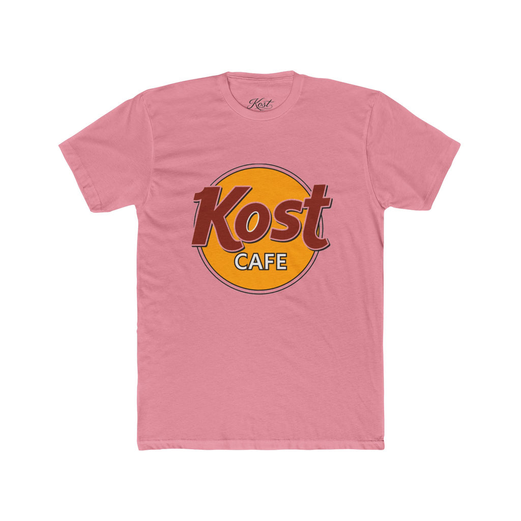 Kost Café Logo Tee — Vintage Retro Coffee Shop T-Shirt