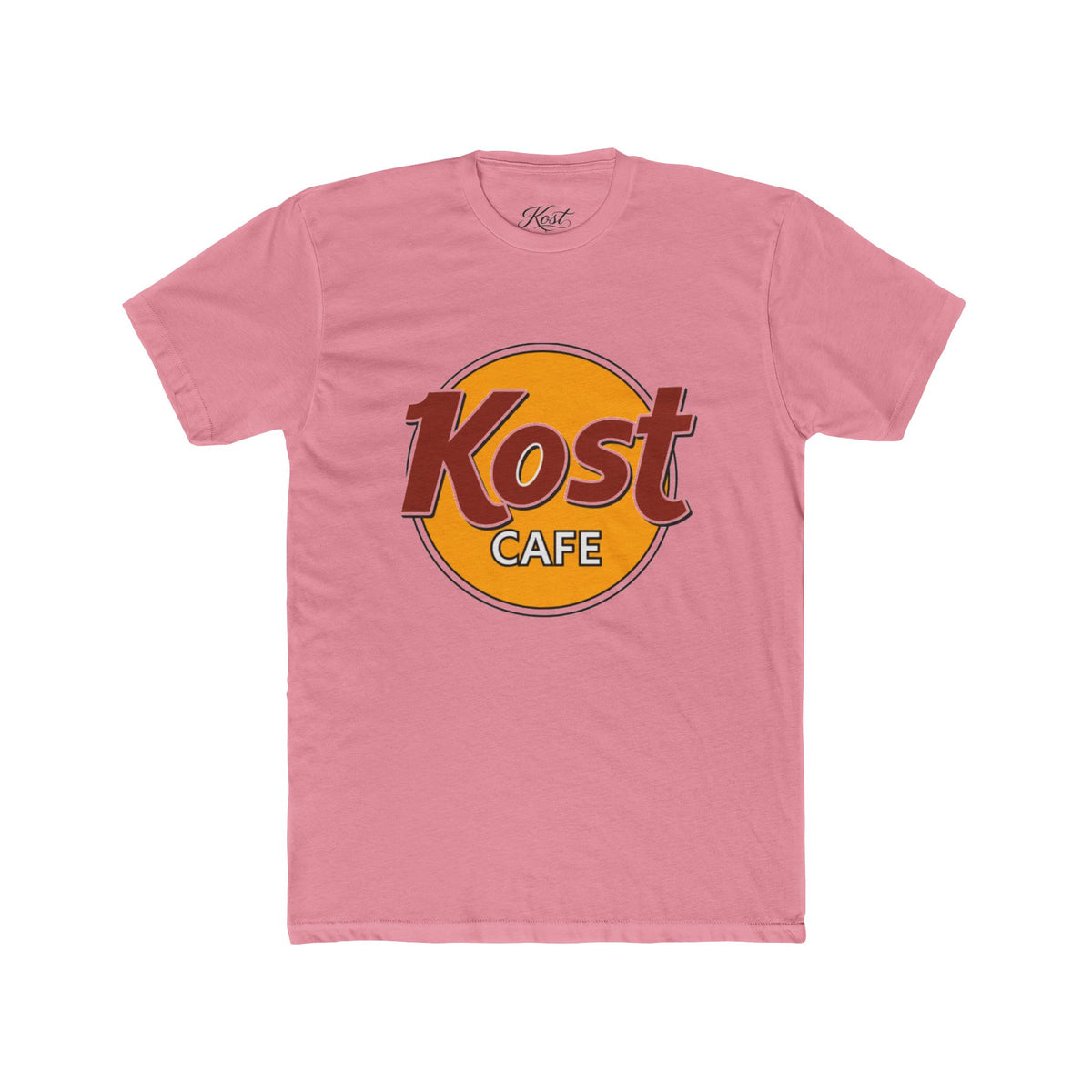 Kost Café Logo Tee — Vintage Retro Coffee Shop T-Shirt