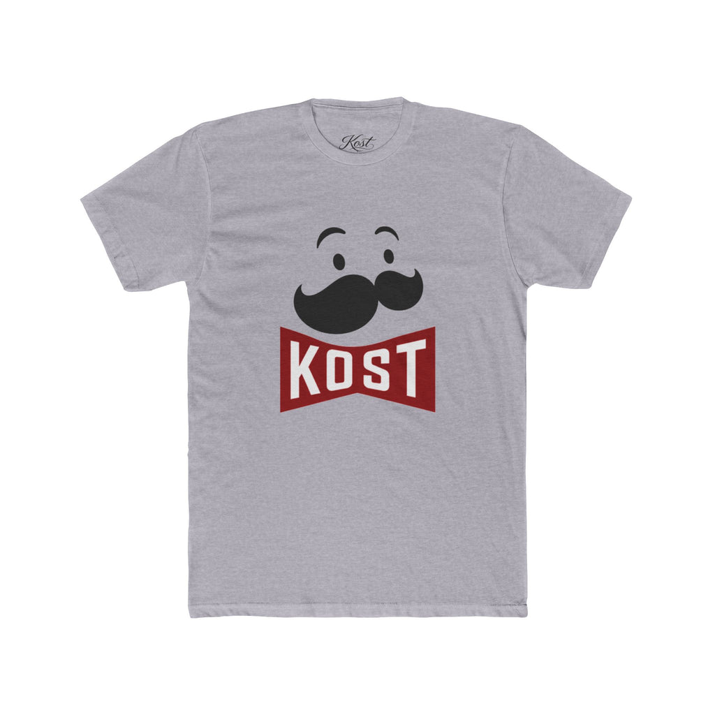 Kost Mustache Logo T‑Shirt — Retro Mascot Tee
