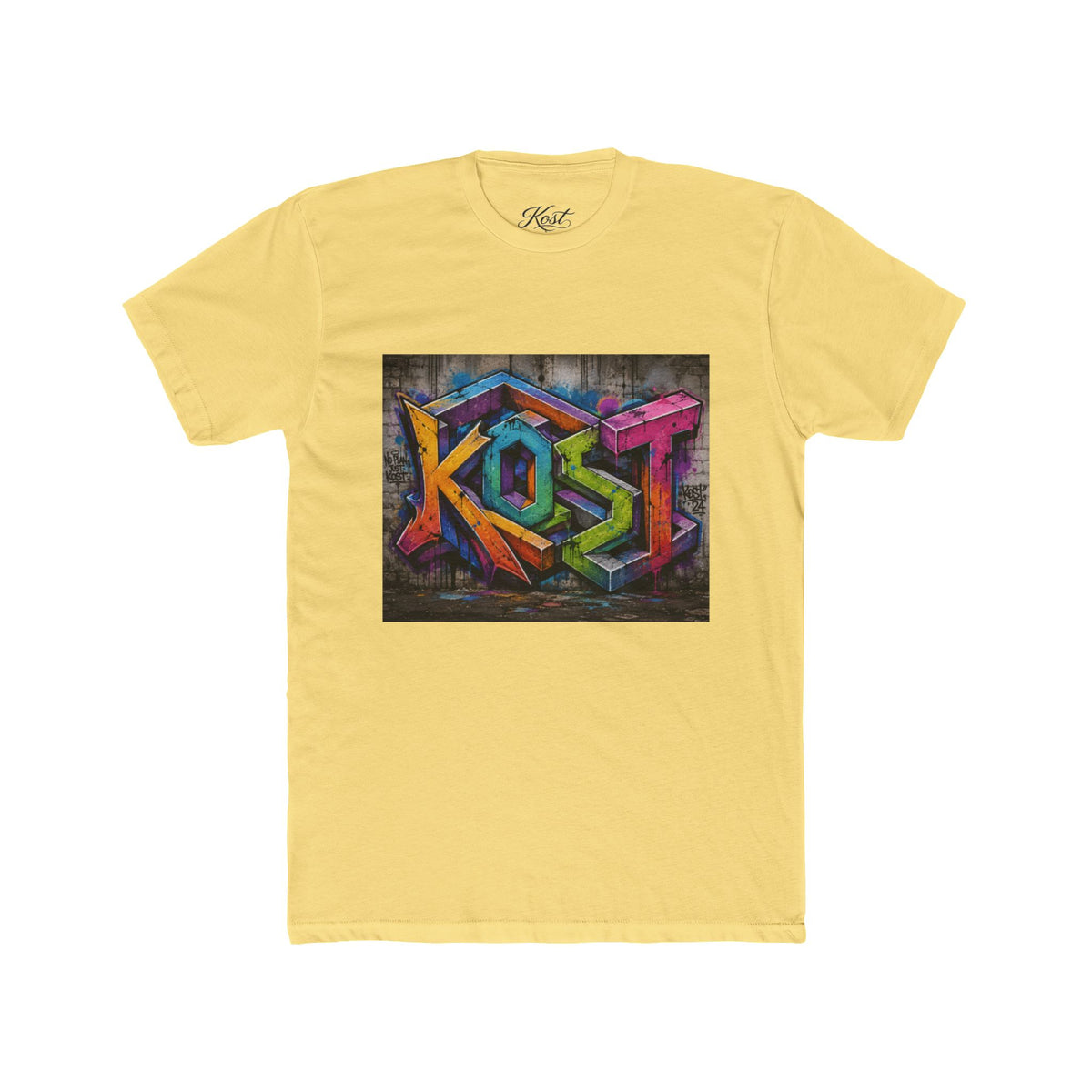 KOST Colorful Graffiti Art T-Shirt