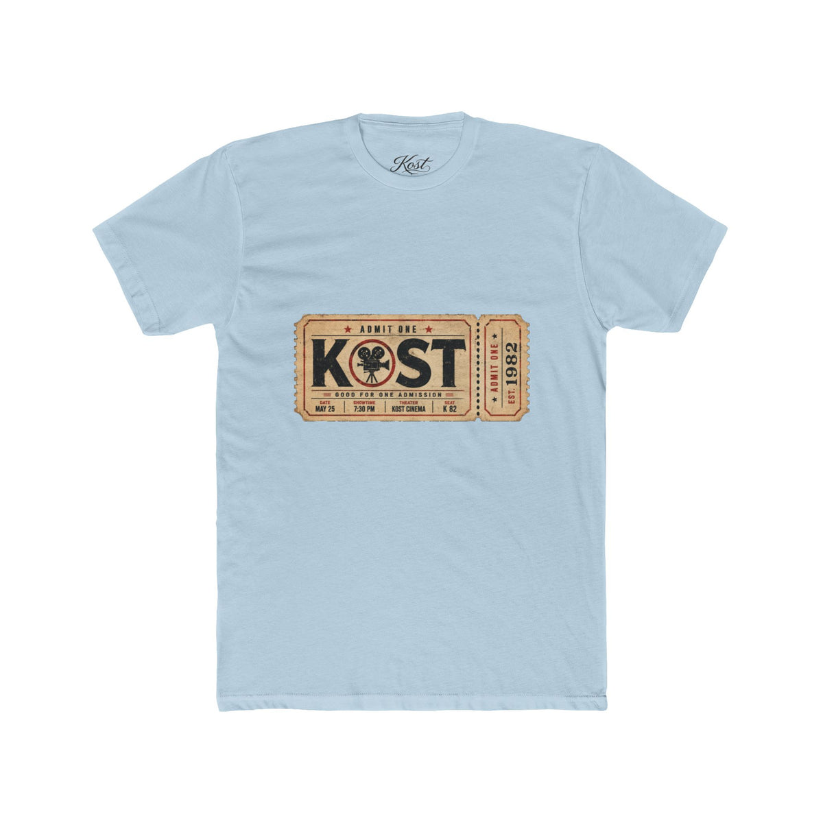KØST Retro Ticket Graphic T-Shirt