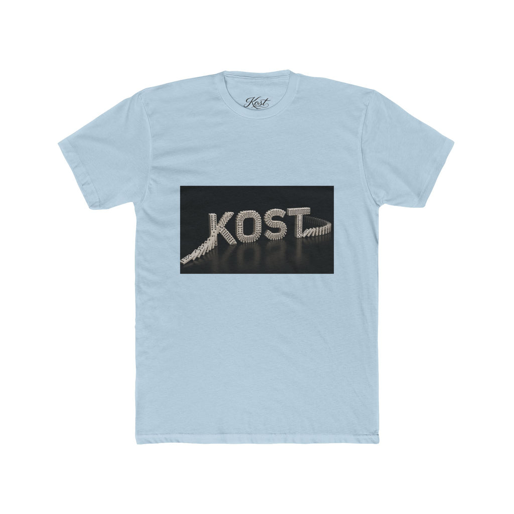 KOST Logo Tee — Retro Metallic Logo Graphic T-Shirt