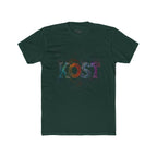 KOST Graphic Tee — Colorful Abstract Lettering Cotton T‑Shirt