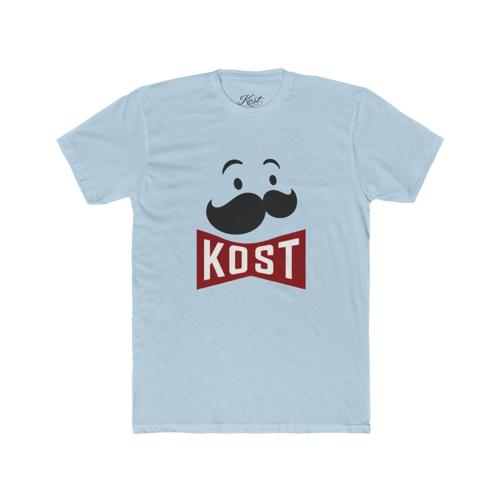 Kost Mustache Logo T‑Shirt — Retro Mascot Tee