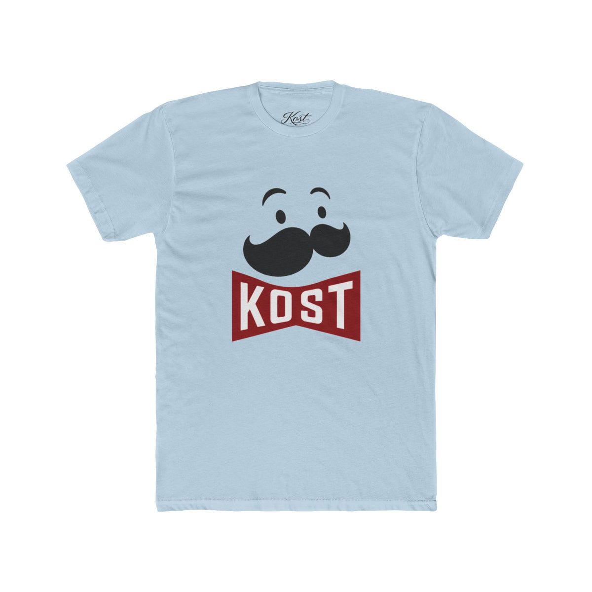 Kost Mustache Logo T‑Shirt — Retro Mascot Tee
