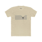Minimalist V-Neck Optical Illusion T-Shirt