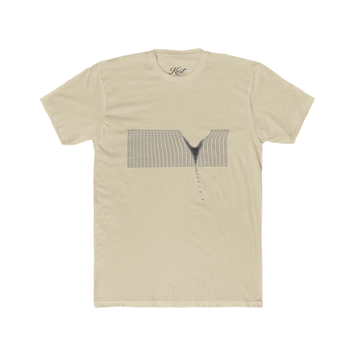 Minimalist V-Neck Optical Illusion T-Shirt