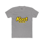 Kost Logo Tee — Retro Yellow Script Graphic T-Shirt