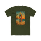 Surfboard Beach Tee – 'KOST' Vintage Sunset Surf Shirt