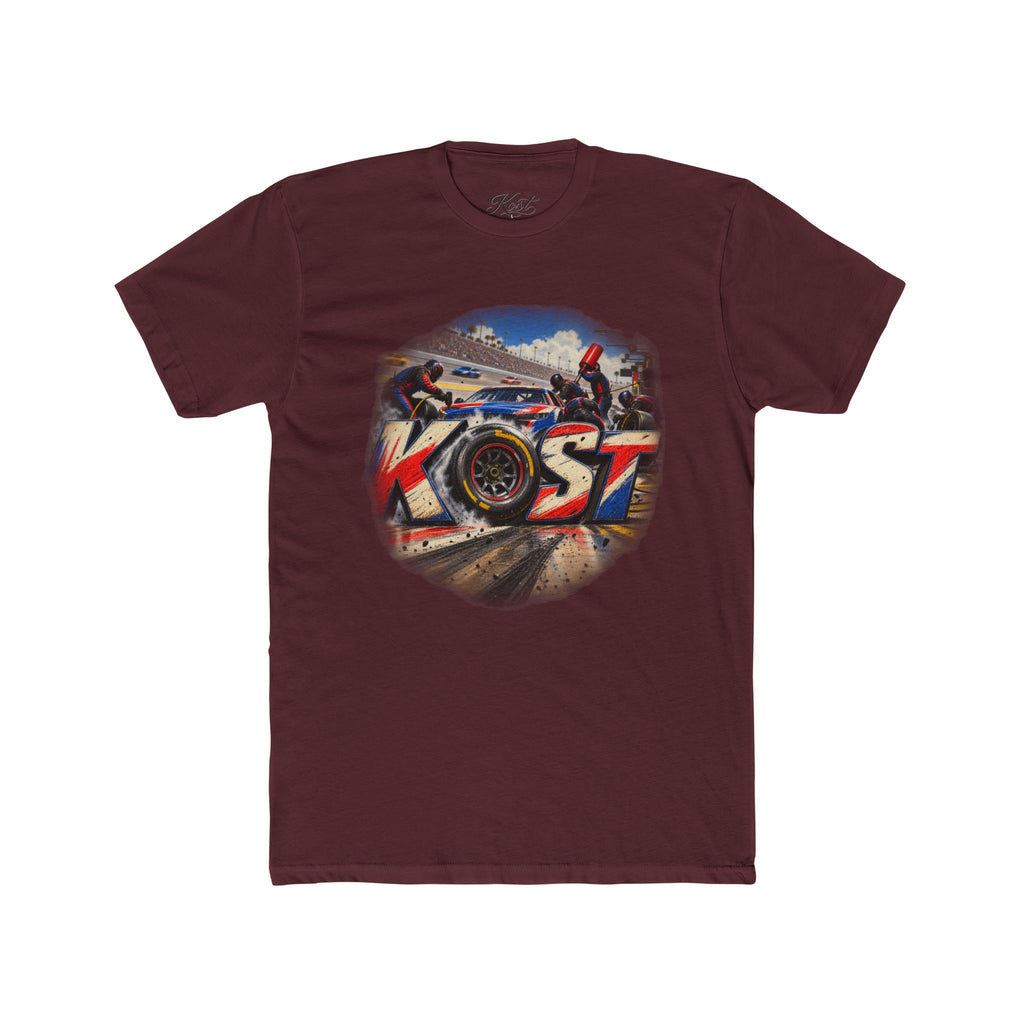 KOST Racing Motorcycle Tee — Vintage Track Bike Graphic Shirt