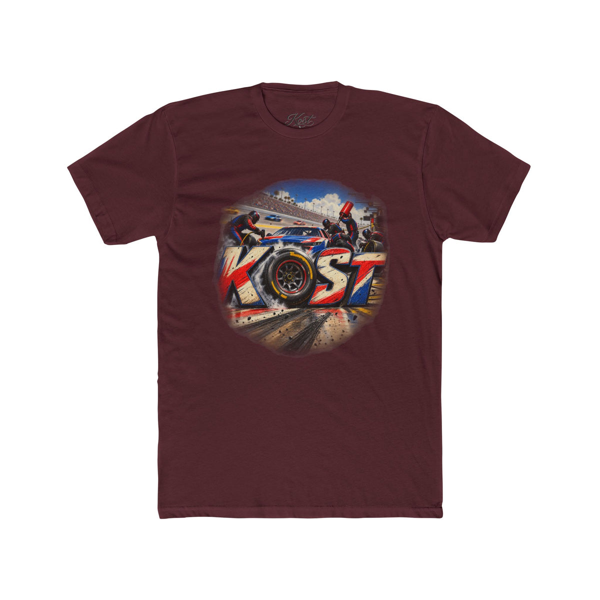 KOST Racing Motorcycle Tee — Vintage Track Bike Graphic Shirt