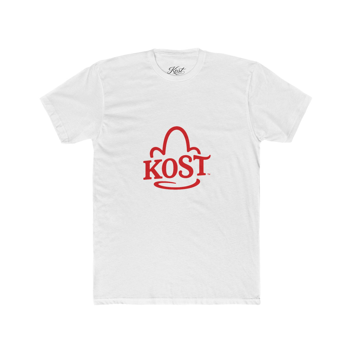 KOST Logo T‑Shirt — Retro Red Graphic Tee