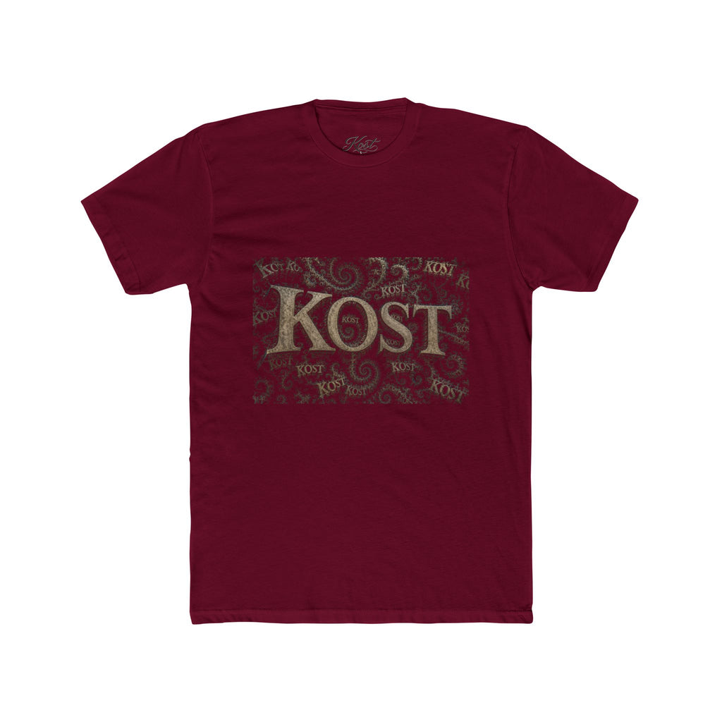 Kost Paisley Logo Tee — Vintage-Inspired Graphic T-Shirt