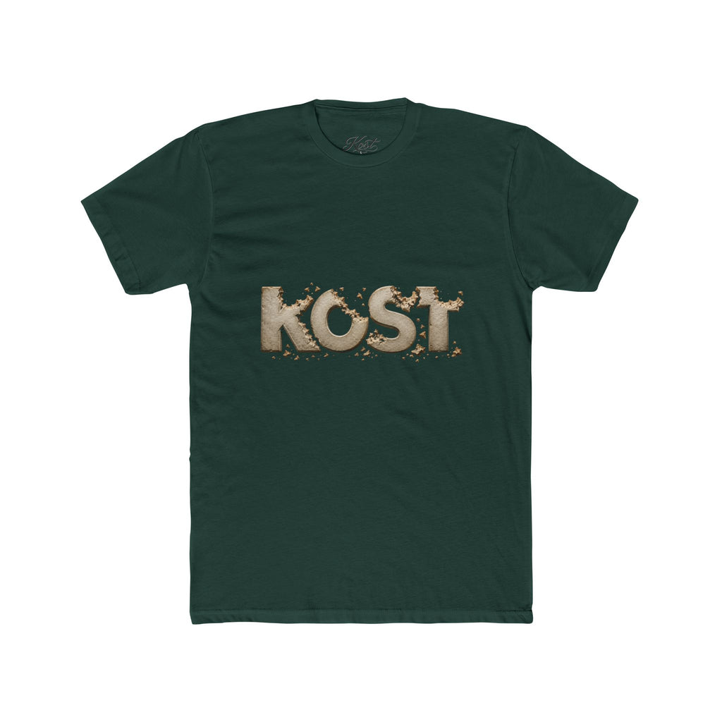 KOST Logo Tee — Distressed Vintage Lettering Cotton T-Shirt