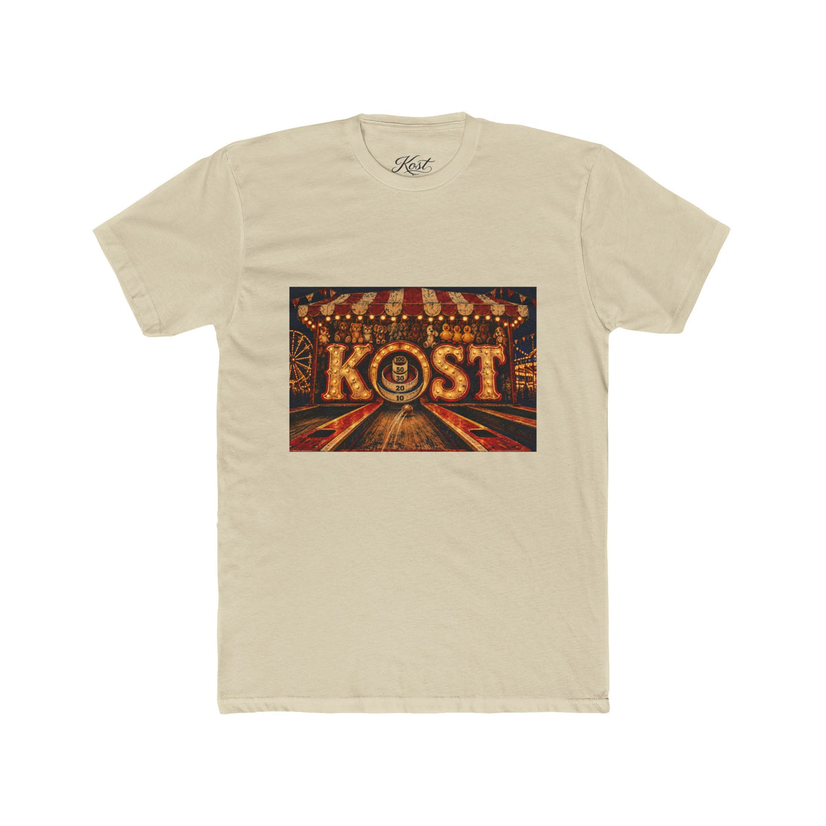 KOST Retro Psychedelic Graphic T-Shirt