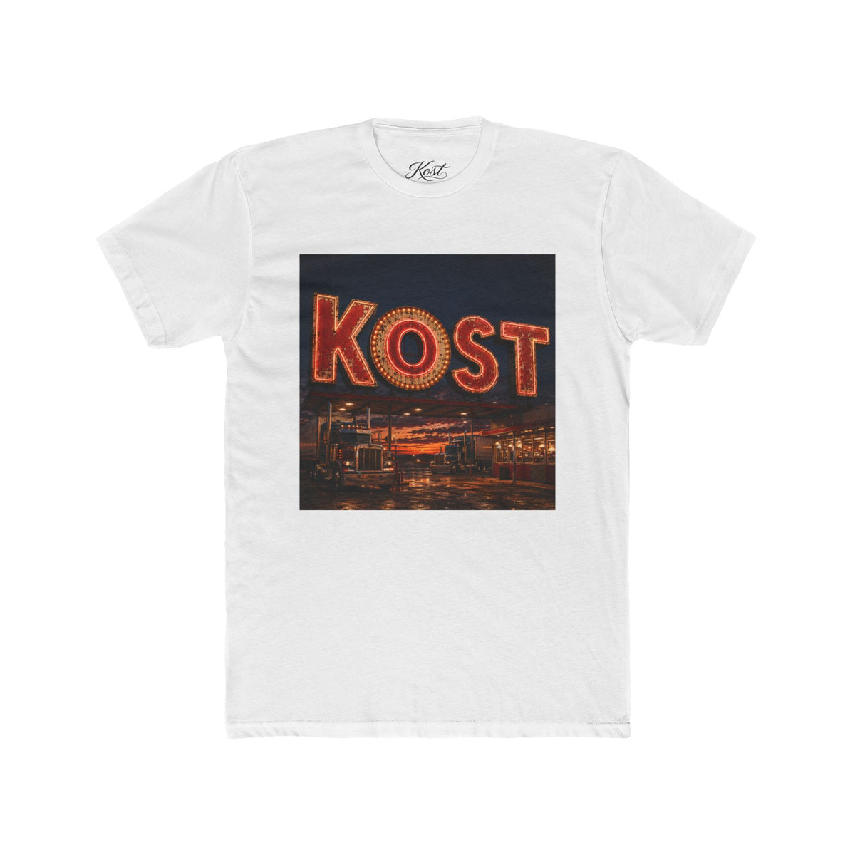 KOST Sunset Cityscape Graphic T-Shirt
