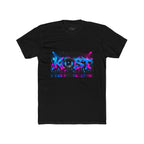 KOST Neon DJ Speaker Graphic T‑Shirt — Retro Vaporwave Music Tee