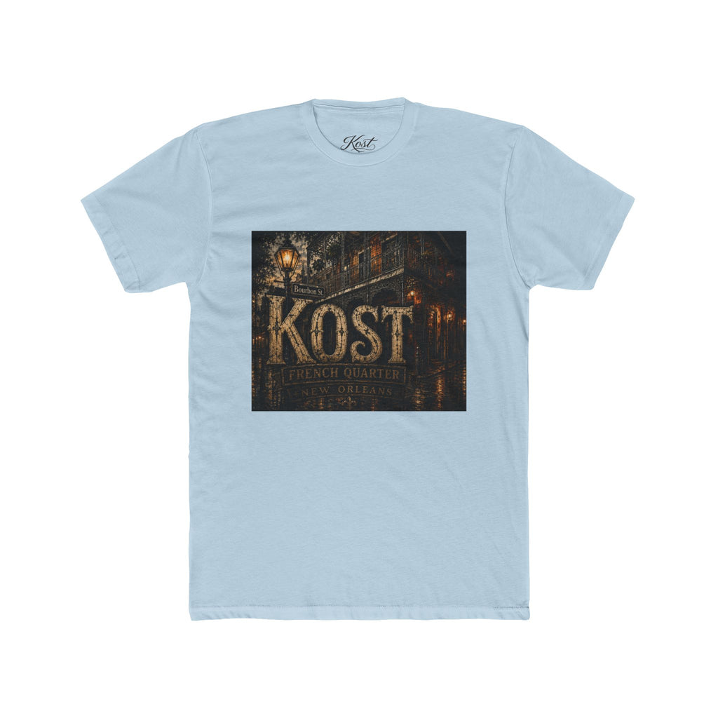 KOST Vintage Street Sign Tee — Rustic Urban Logo T-Shirt