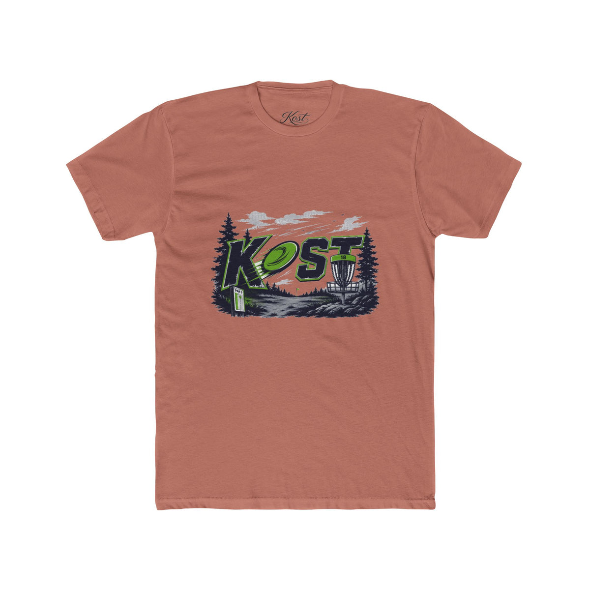 Kost Nature Logo Tee — Forest Lake Graphic T-Shirt