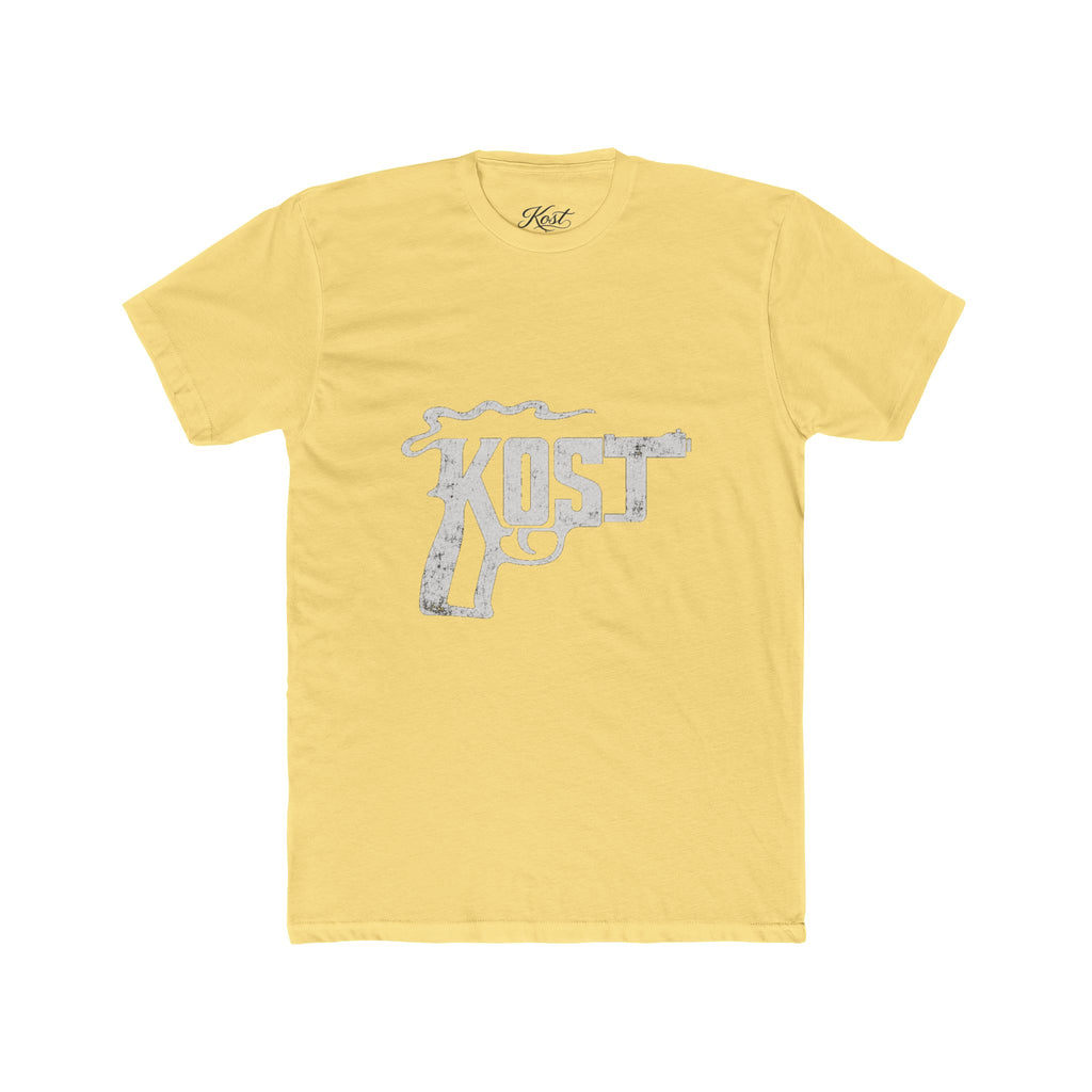 Kost Revolver Graphic Tee — Vintage Gun Logo T-Shirt