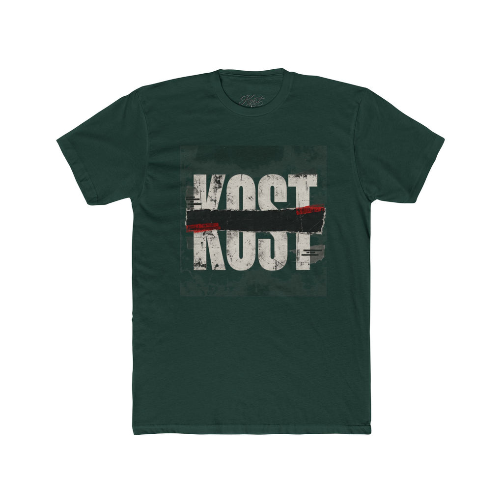 Lost & Found Distressed Tee — Vintage 'LOST' Graphic Crew Shirt
