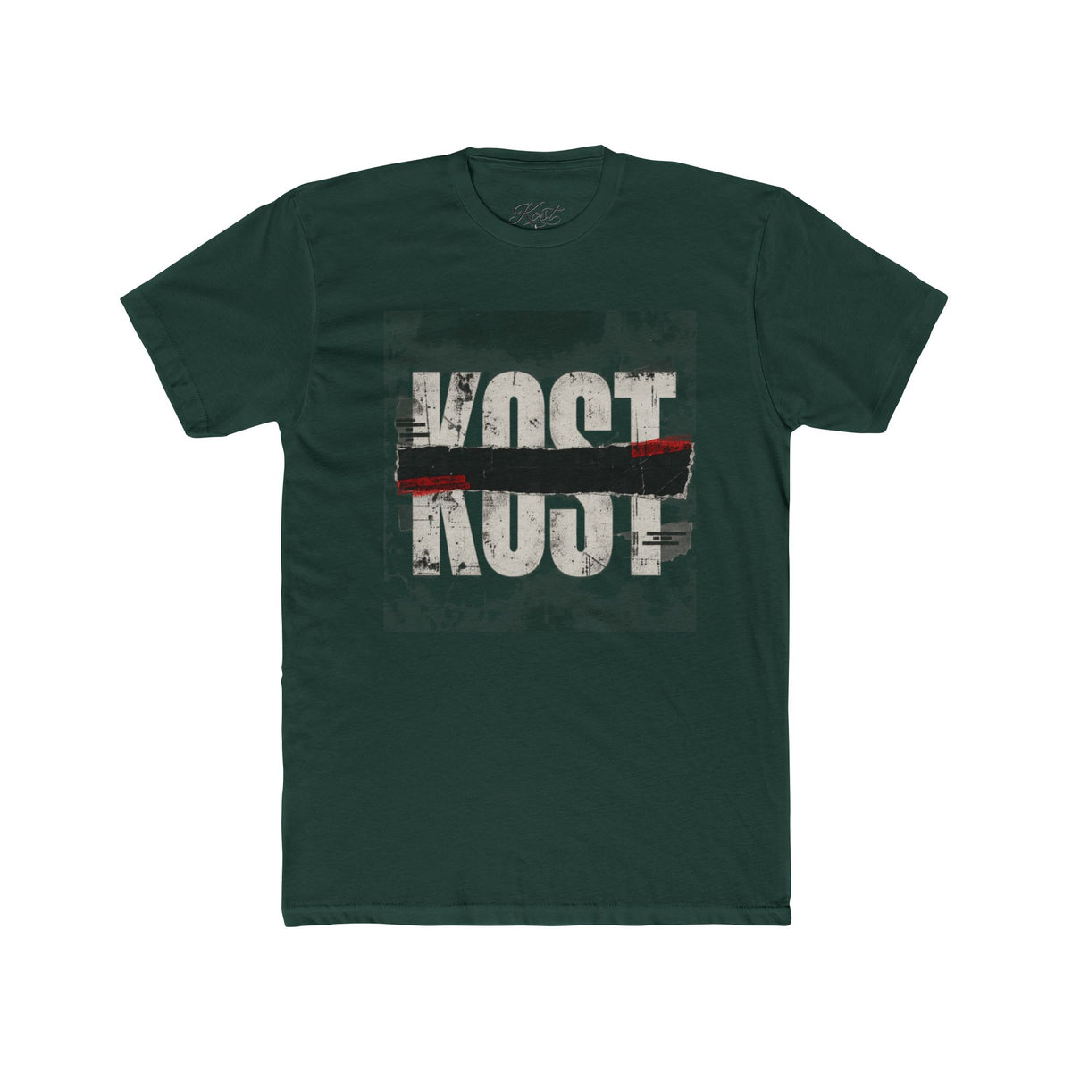 Lost & Found Distressed Tee — Vintage 'LOST' Graphic Crew Shirt