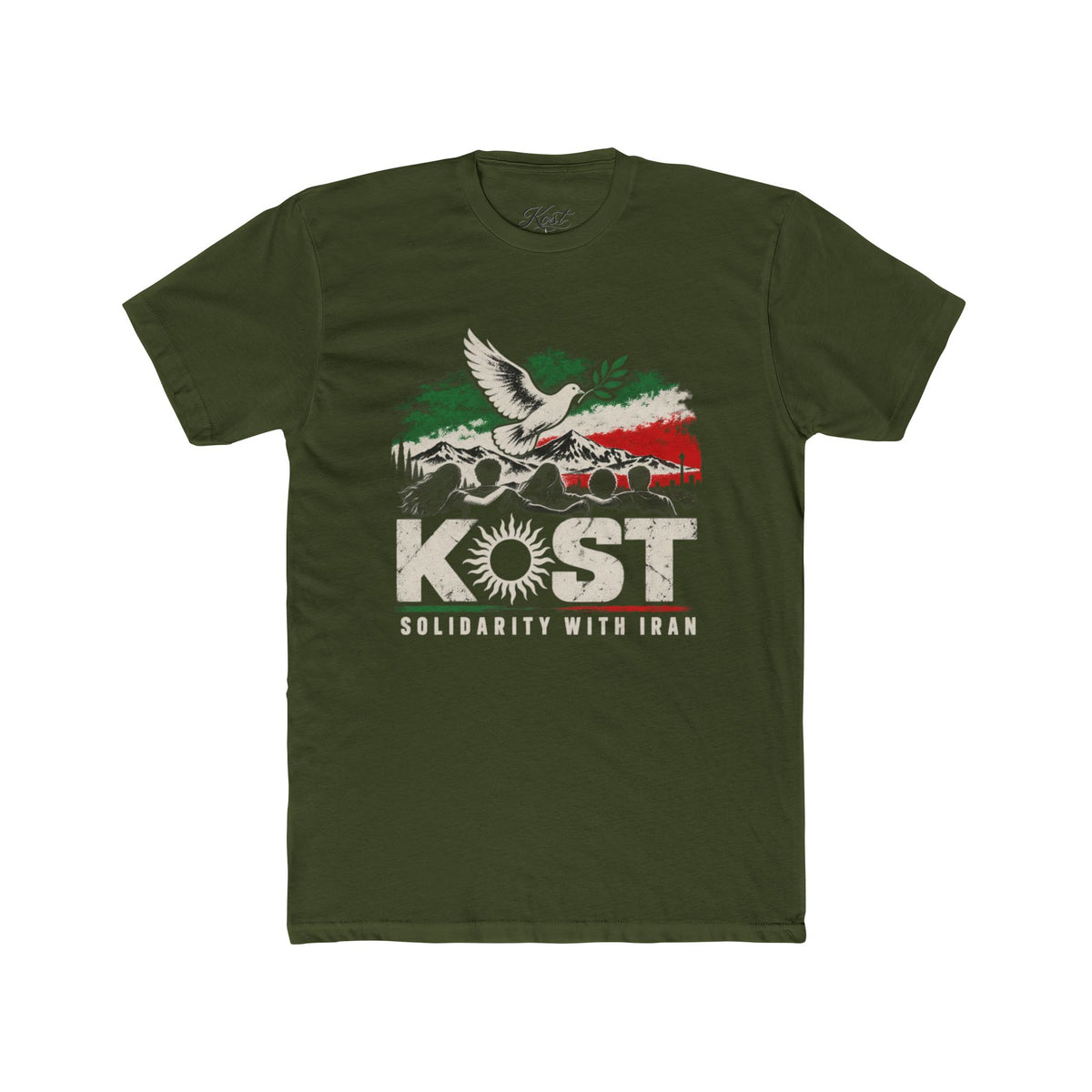 KOST Solidarity With Iran Graphic T-Shirt