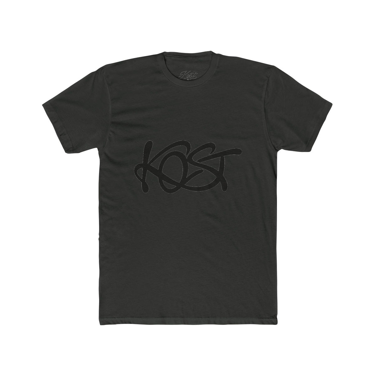 Kost Script Logo Tee — Minimalist Streetwear Cotton T‑Shirt