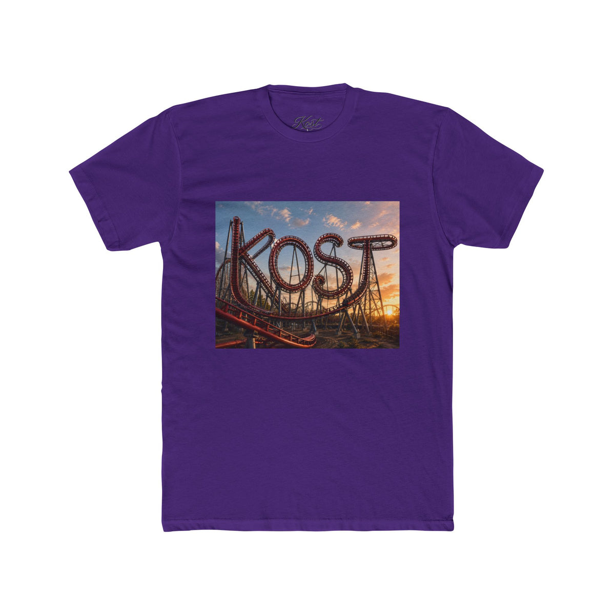 KOST Roller Coaster Graphic Tee — Sunset Amusement Park T-Shirt