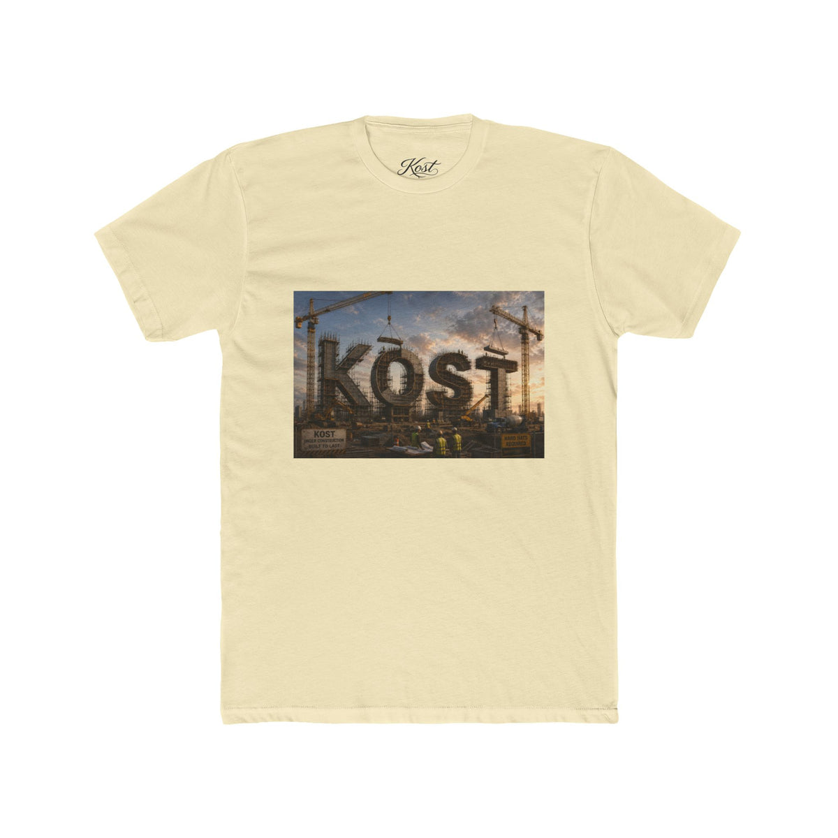 KOST Cityscape Crew Tee — Urban Skyline Graphic T‑Shirt