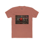 KØST Vintage Sticker Collage Tee — Red Heart Logo Graphic T‑Shirt