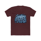 KOST Abstract Blue Graphic Cotton Crew Tee