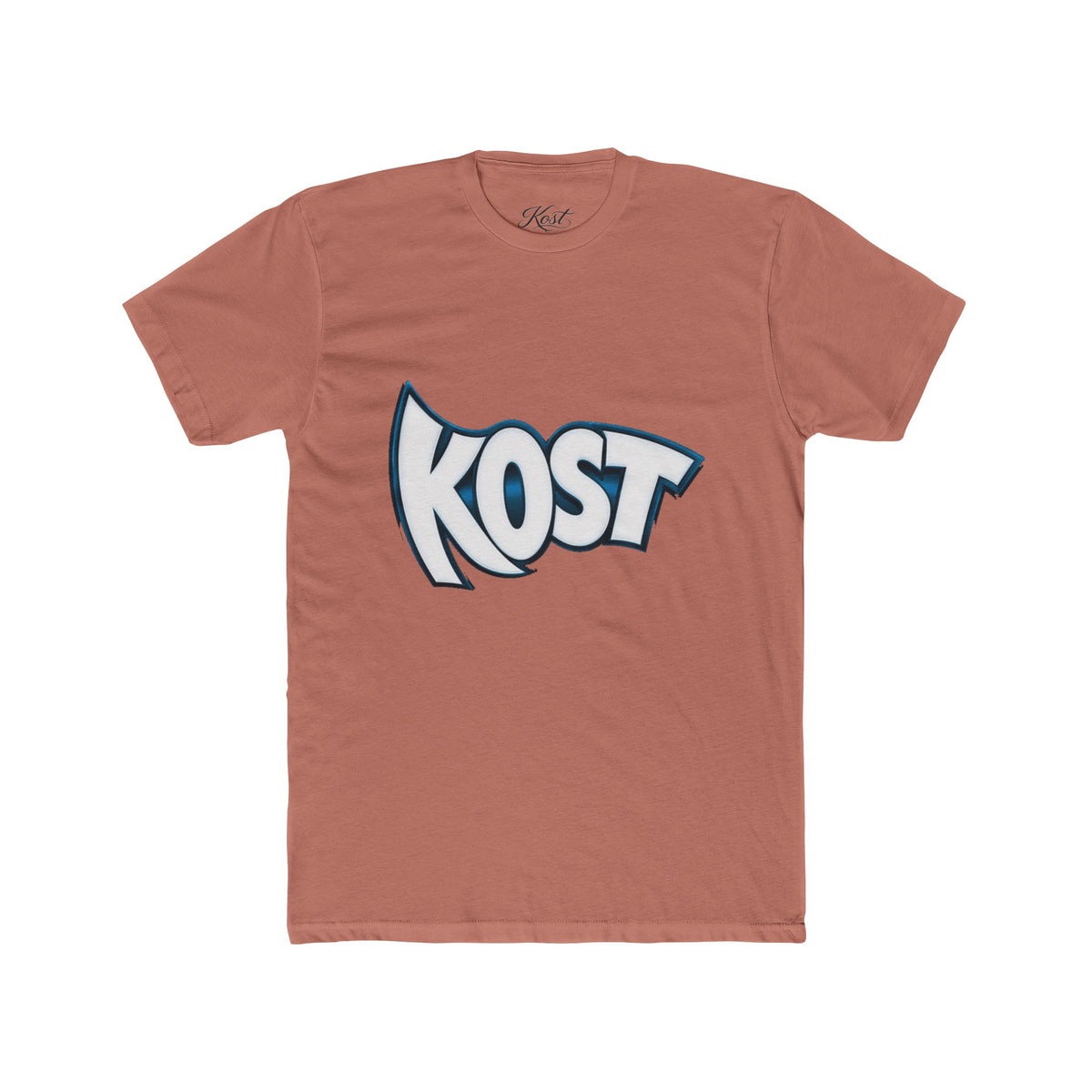 Kost Logo Tee — Retro Bubble Letter Graphic T‑Shirt