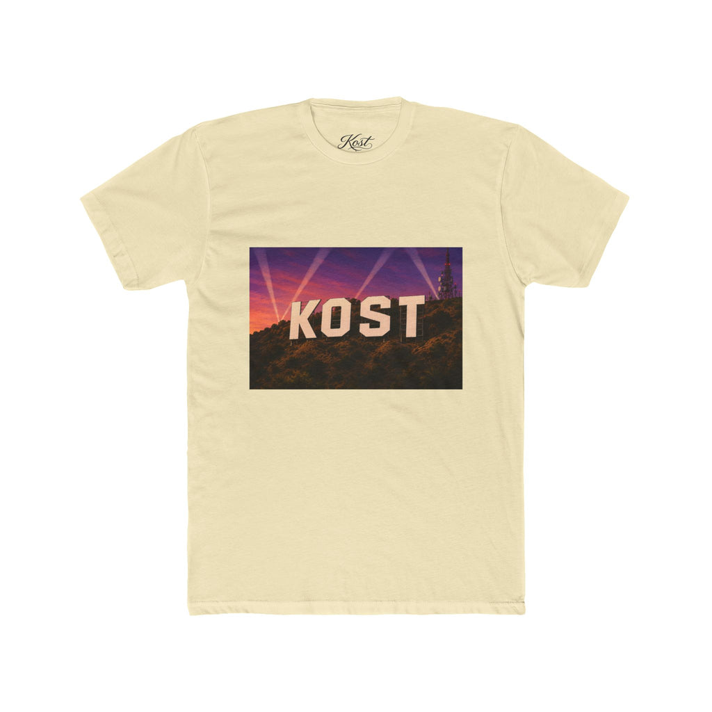 KOST Hollywood Sign Tee — Retro Sunset Graphic T-Shirt