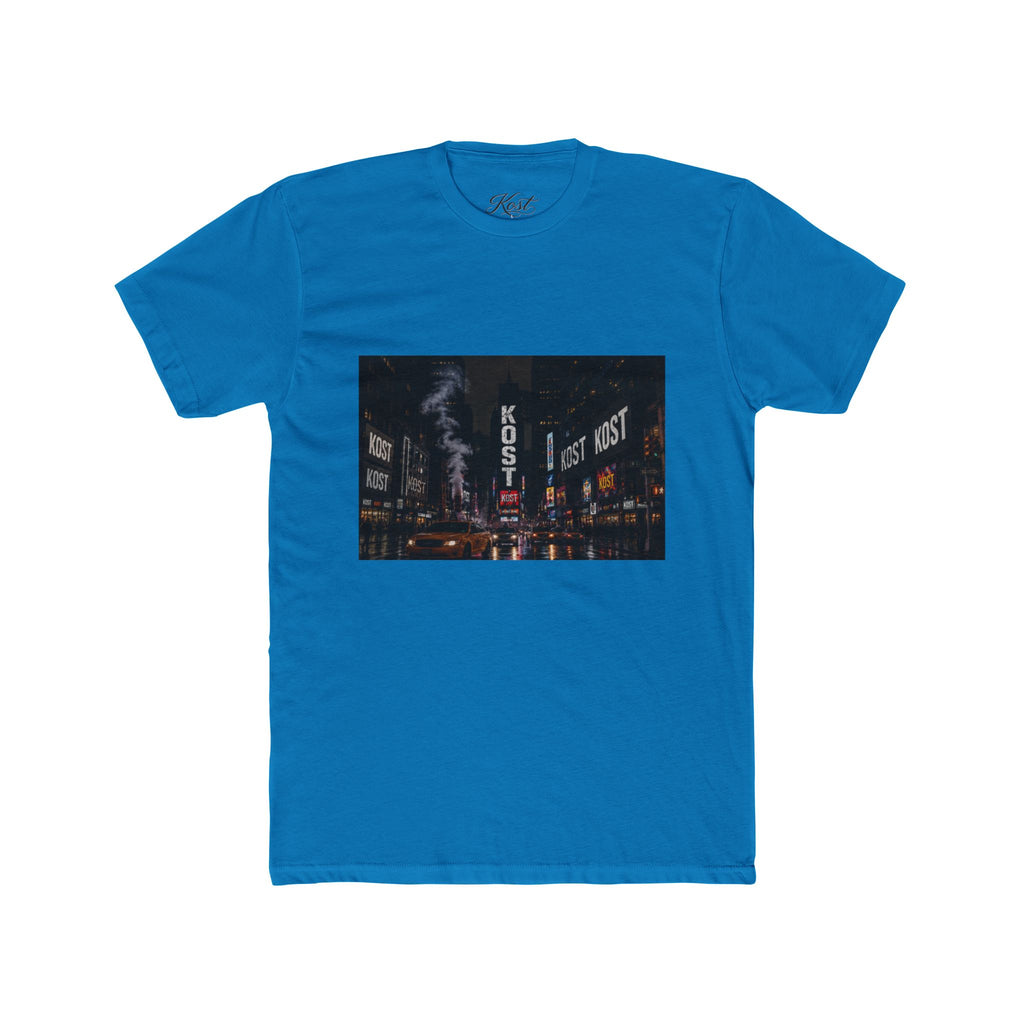 City Nightscape Tee — 'Lost' Neon Street Photography Shirt
