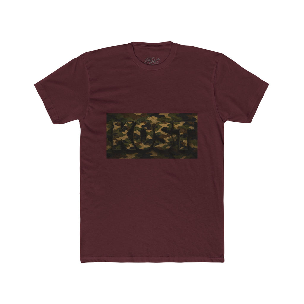 Abstract Camouflage Graphic T-Shirt