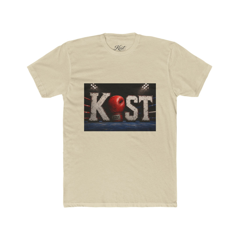 Boxing Ring 'KOST' Graphic Tee — Vintage Fight Night T-Shirt