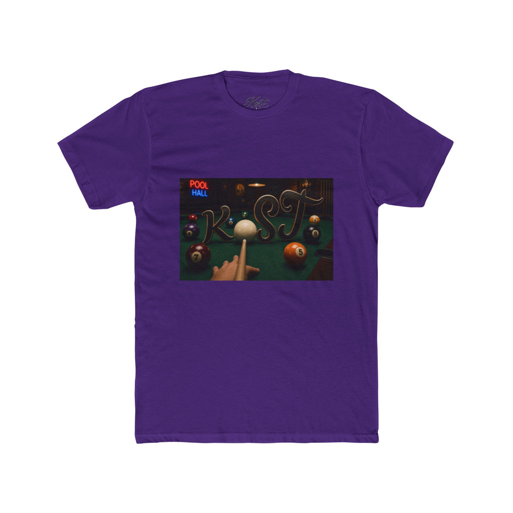 Pool Hall Vibes Tee — Retro Billiards Graphic T-Shirt