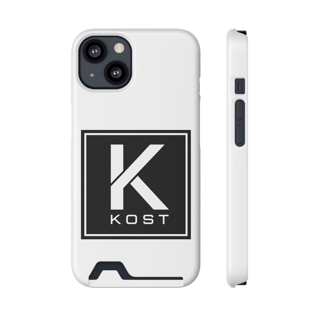 KOST Logo Phone Case with Card Holder
