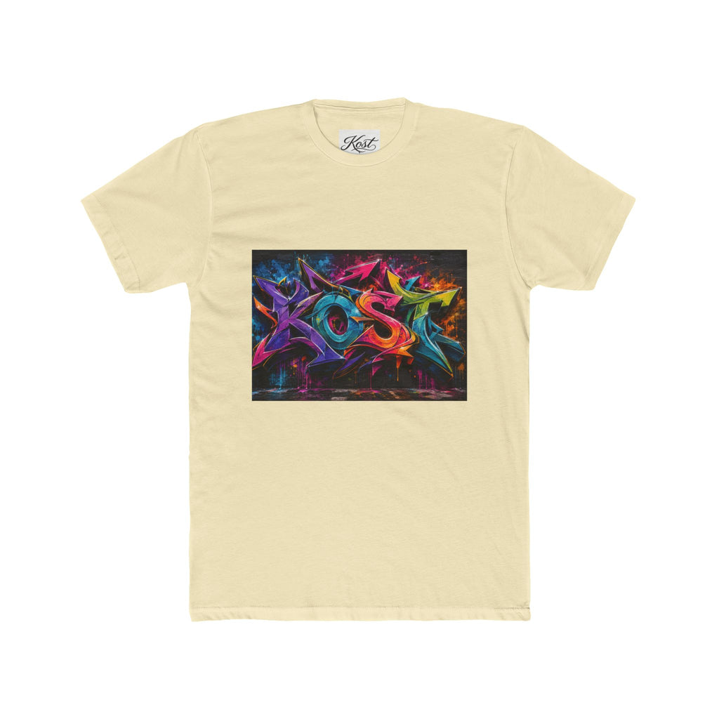 Abstract Neon Graffiti Tee