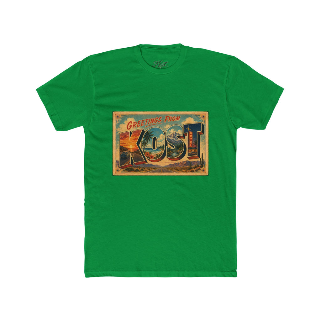 Greetings From KOST Vintage Postcard T-Shirt